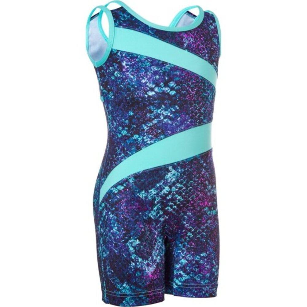 Future Star by Capezio Girls Unitard Gymnastics & Dance with Strapping || Small